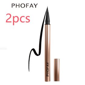 PHOFAY Eyeliner (Color: Black 2pcs)