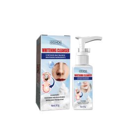 EELHOE Nicotinamide Facial Cleanser, Facial Cleansing, Hydrating, Spot Brightening, Skin Beautifying, Foam Facial Cleanser (Option: 50g-51g-4.3*1.9*1inch)